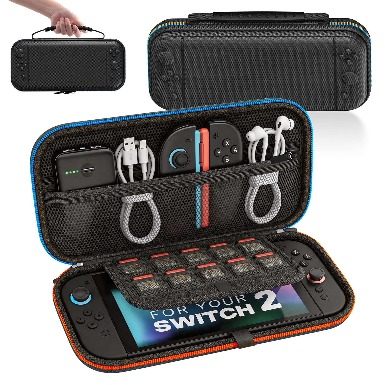 RDS Industries - Nintendo Switch and Lite Deluxe Travel Case