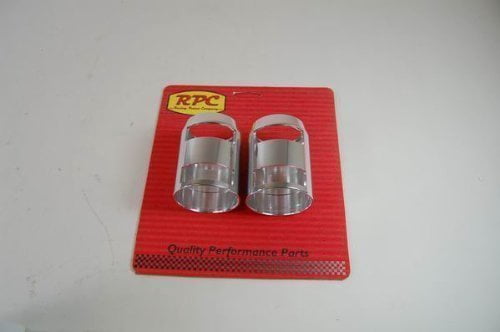Racing Power Co-Packaged Polished Radiator Hose End Pair