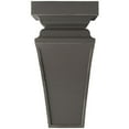 thumbnail image 3 of Ekena Millwork 7"W x 7 3/4"D x 14"H Jumbo Nevio Wood Vintage Decor Corbel, Reclaimed Grey, 3 of 6