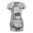 thumbnail image 4 of Jchiup Chemises de Maternité à Manches Courtes Froncées pour Femmes T-Shirt Floral, 4 of 4