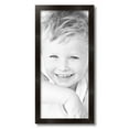 thumbnail image 2 of ArtToFrames 11" x 24" Wooden Finish Mahogany Picture Frame, 11x24 inch Brown Wood Poster Frame (WOM-4958), 2 of 8