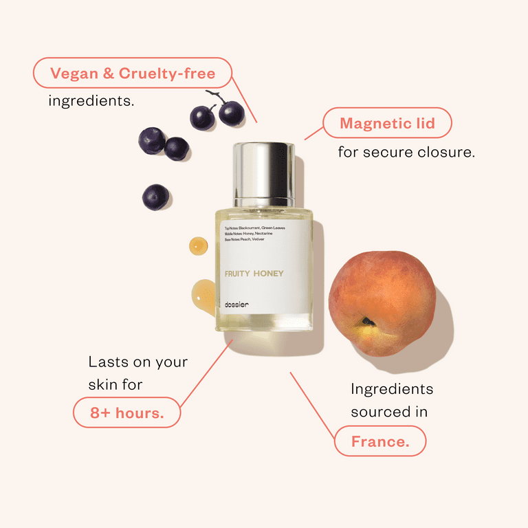 Dossier Fruity Honey Eau De Parfum, Inspired by Jo Malone's