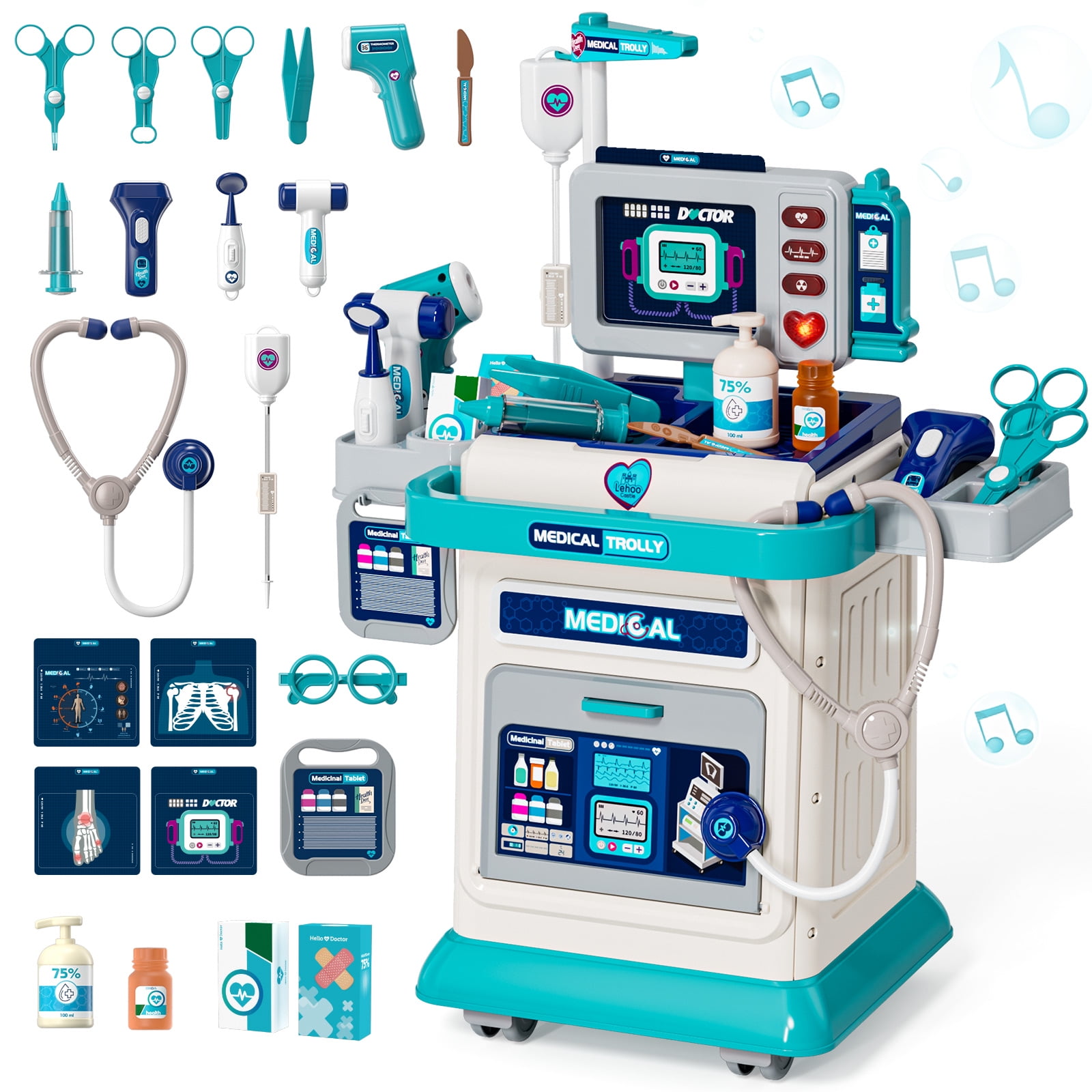 Best Choice Products Play Medical Kit for Kids, Pretend Medical