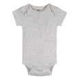 thumbnail image 6 of Gerber Baby Boy or Girl Neutral Short Sleeve Cotton Onesies, 4-Pack, Newborn - 24 Months, 6 of 11