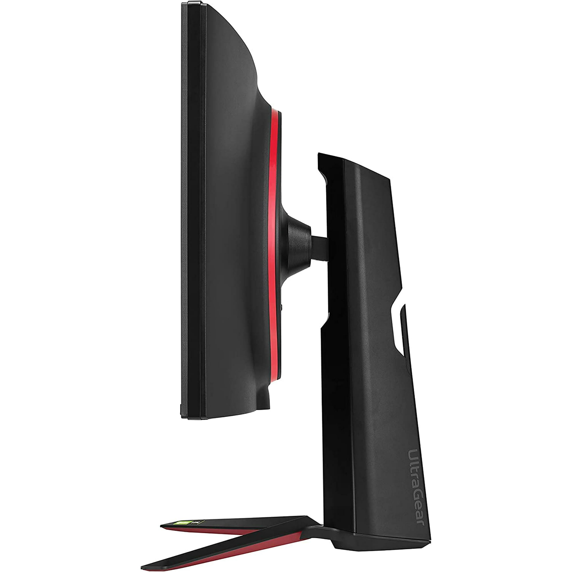 LG UltraGear QHD 34-Inch Curved Gaming Monitor 34GP83A-B, Nano IPS 1ms  (GtG) with VESA DisplayHDR 400, NVIDIA G-SYNC, and AMD FreeSync Premium,  144Hz,