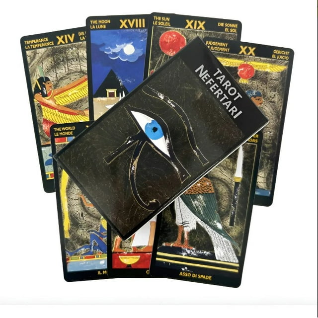 Tarot Nefertari Egipcio Rider Waite 78 Cartas + Manual Pdf