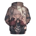 thumbnail image 3 of Himiko Toga Unisex Adult Hoodie Casual Hooded Sweatshirt Pullover Novelty 3D Printed Sweater Jacket XL, 3 of 8