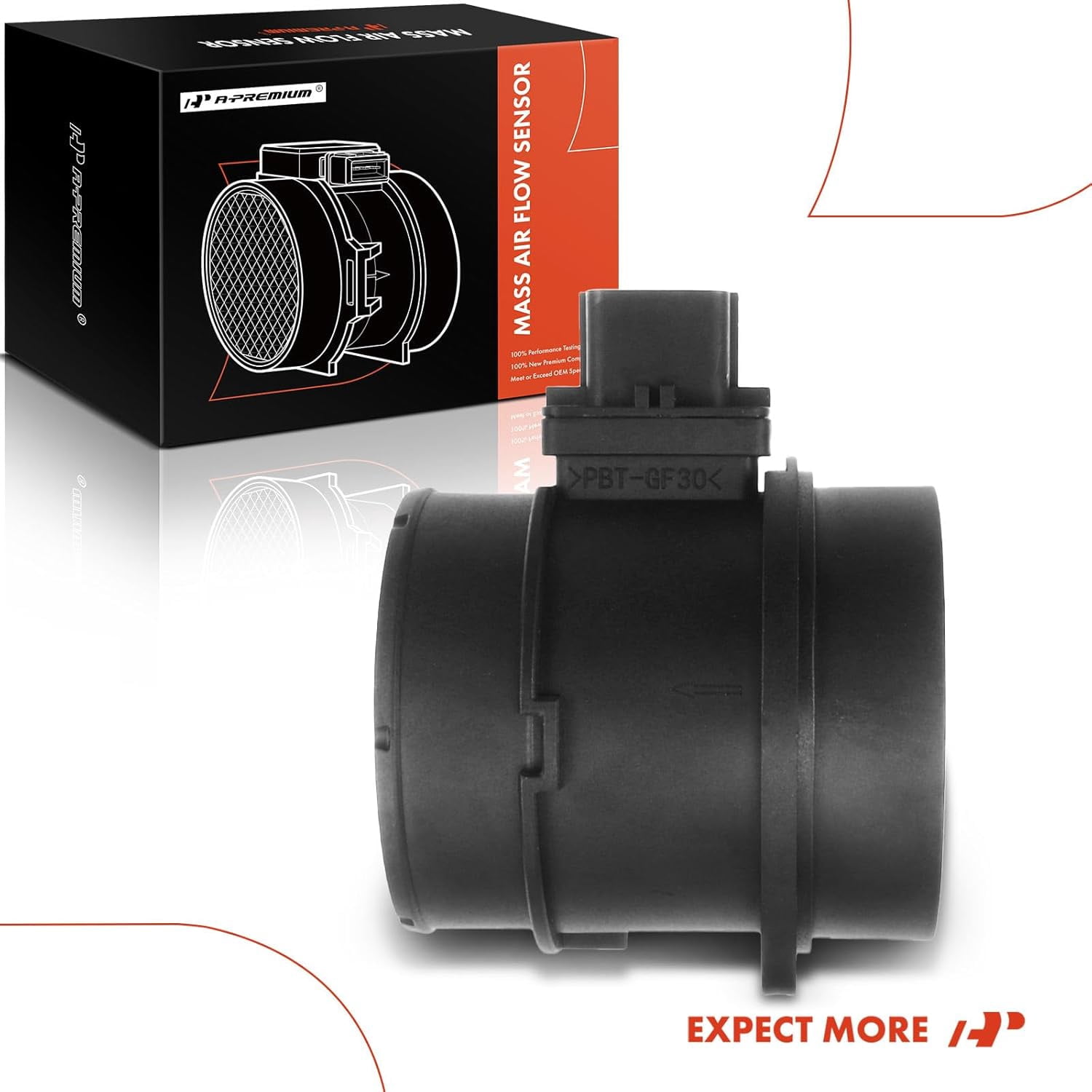 A-Premium Mass Air Flow MAF Sensor Compatible with Ram 1500 2014 2015 2016 2017 2018 V6 3.0L Diesel