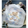 Dimensions Needlecrafts Stamped Cross Stitch, Hugs n' Kisses Quilt