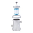 thumbnail image 4 of Cartridge Pool Filters Pump Electric Filter Pump Set 300 Gallon Removable Filter Element Circulating Pump Kits Above Ground for Swimming Pool, 4 of 8