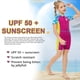 thumbnail image 3 of Greeniant Traje de neopreno para niños, traje de baño de una pieza de manga corta con cuello Multicolor para niñas, traje de baño para nadar y Deportes acuáticos Rojo púrpura SG Greeniant OD003646-04, 3 of 6