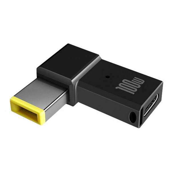 3 adaptadores de carga rápida tipo C hembra a macho PD 100 W para Lenovo WDOplteas Para estrenar