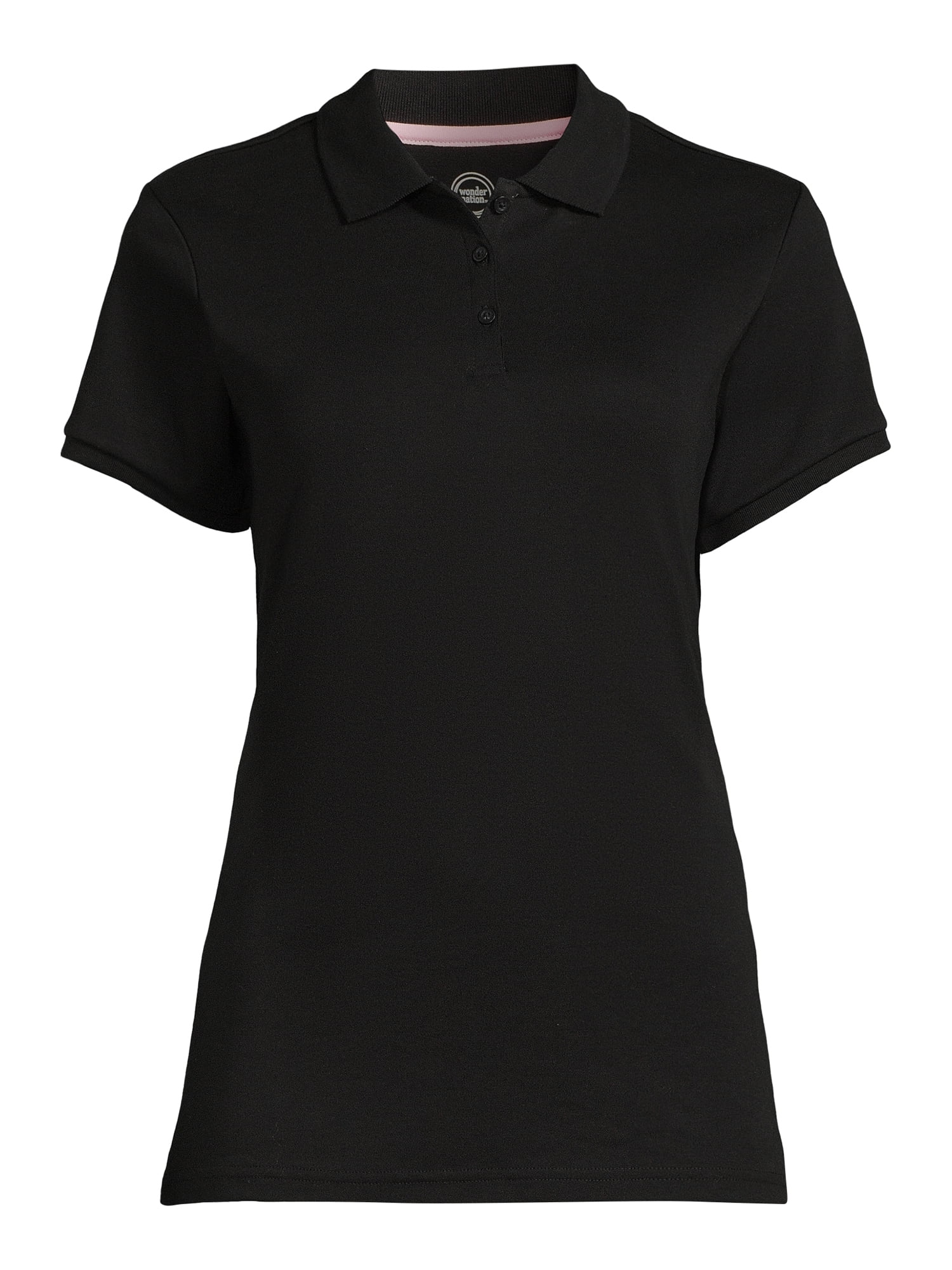 Wonder Nation Juniors School Uniform Polo Shirt with Short Sleeves