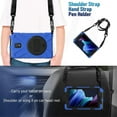 thumbnail image 2 of XYX Case for Samsung Galaxy Tab Active3 8.0 inch SM-T575 with 360 Degree Rotating, Hand Strap, Shoulder Strap, Blue, 2 of 7
