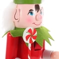thumbnail image 4 of Desktop Xmas Nutcracker Elf Nutcracker Decoration Wooden Nutcracker Puppet Decor, 4 of 9