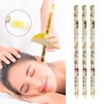 thumbnail image 2 of 3 velas para los oídos de cera de abeja natural con tapón, 8-10 minutos de combustión, eliminan el cerumen, alivian el estrés, el dolor de cabeza y el insomnio, para uso doméstico, 2 of 8