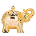 thumbnail image 1 of Ornement d'Aromathérapie, Brûleur d'Encens en Forme d'Éléphant, 1 of 14
