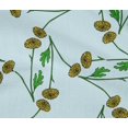thumbnail image 4 of oneOone Cotton Flex Baby Blue Fabric Marigold Floral Craft Projects Decor Fabric Printed By The Yard 40 Inch Wide, 4 of 4