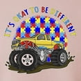 thumbnail image 6 of Wild Bobby Its Okay to Be Different | Truck Autism Awareness Unisex Crewneck Sweatshirt, 6 of 6