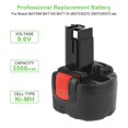thumbnail image 3 of Batería Hanaix 9.6V 3.5Ah Ni-MH de Repuesto para Bosch, 3 of 7