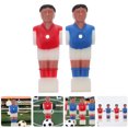 thumbnail image 4 of Foosball Machine Figures Pack of 8 for Playing Use Vibrant Multi Color Plastic Toys Fits Standard, 4 of 7