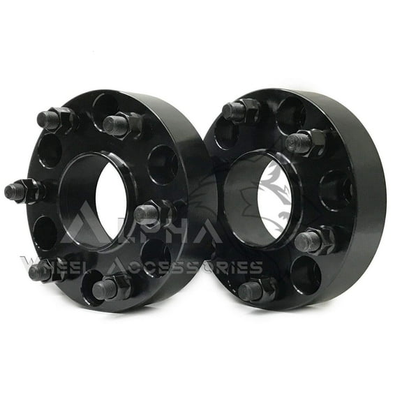 2 Hub Centric 6x5.5 Wheel Spacers 1.5" For Chevy GMC Silverado 1500 Sierra Tahoe