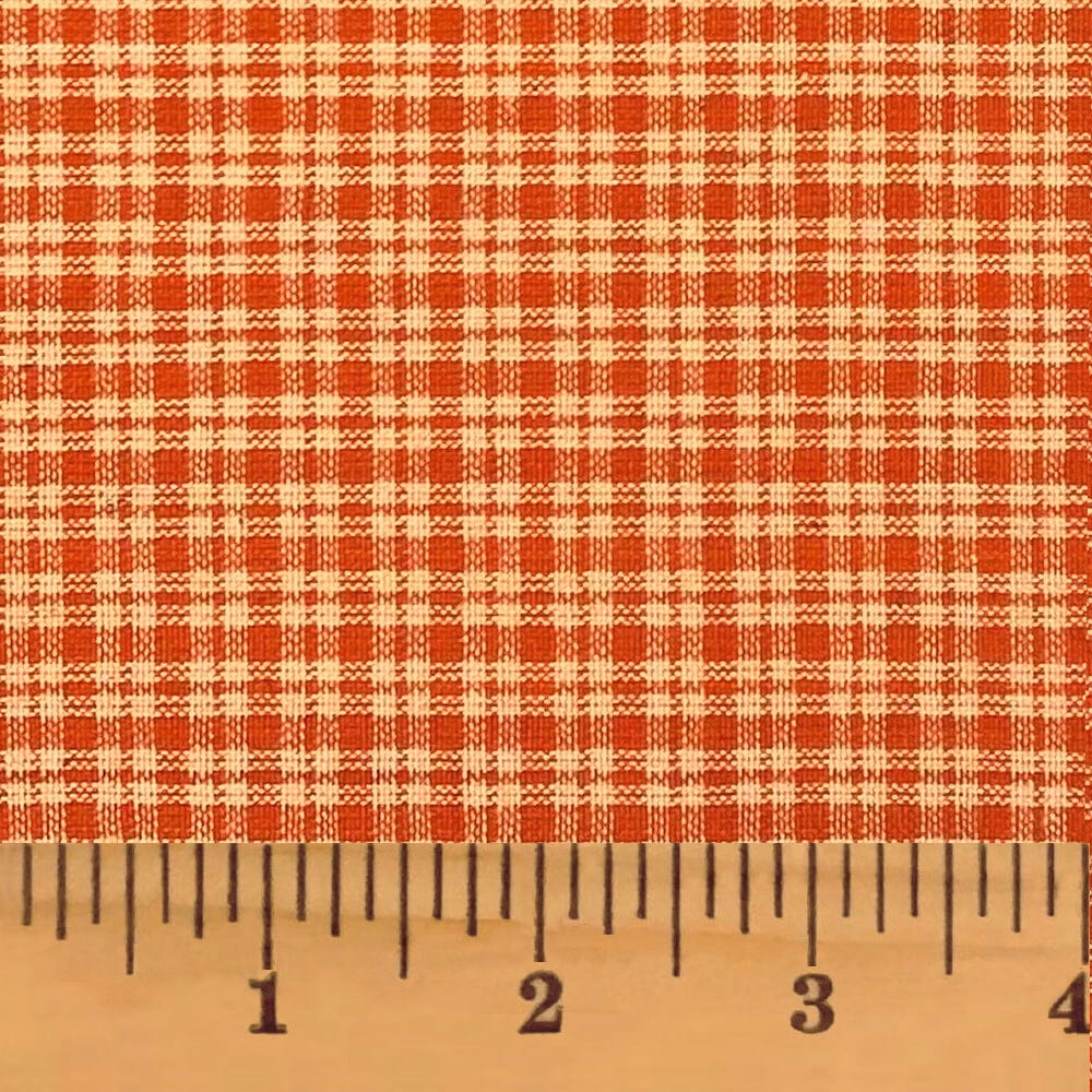 JCS Pumpkin Spice 3 Homespun Cotton Plaid Fabric Sold by the Yard