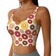 thumbnail image 2 of Balery Donut Sujetadores deportivos con espalda cruzada para mujer, acolchados, sin costuras, de alto impacto, ideales para yoga, gimnasio, entrenamiento y fitness.-XX-Large, 2 of 8