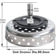 thumbnail image 2 of Accesorios para fregadero de cocina Euro sello de obturador para aguas abajo tapón de paraguas tapón de tapa de lavabo cesta de filtro - fregadero - diámetro: 80mm, 2 of 4