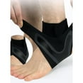thumbnail image 2 of Adult Adjustable Compression Ankle Wrap Support Sprain Sports Injury Ankle Support Breathable Ankle Sleeve Single Pack, 2 of 6