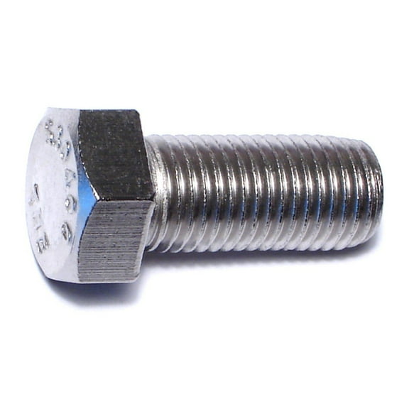 7/16"-20 x 1" 18-8 Stainless Hex Cap Screws CSHSS-313 (5 pcs.)