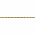 thumbnail image 3 of 14K Yellow Gold 2mm D/C Rope With Lobster Clasp Chain (20 X 2) Made In Peru 016l-20, 3 of 5