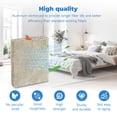 thumbnail image 3 of 35 Water Panel For Humidifier Compatible with AprilAire (4Pack) Replacement Filter Made of Aluminum Mesh Whole-House Humidifier M, 3 of 7