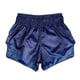thumbnail image 2 of Pantalones cortos de boxeo Fairtex para muay thai, corte delgado, azul océano, XL, 2 of 5