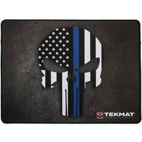 TekMat Ultra Premium Gun Cleaning Mat - 20" X 15" - Punisher Blue Line