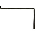 thumbnail image 4 of Ekena Millwork 2"W x 12"D x 7 3/4"H Steel Truss Shelf Bracket, Antiqued Warm Silver, 4 of 11