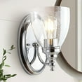 thumbnail image 4 of JONATHAN Y Marais 5.5" Metal/Glass LED Vanity, Chrome, 4 of 8