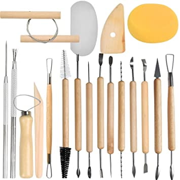 Pottery Tools, 57pcs Pottery Clay Sculpting Tools, Ceramic Tools Carving Tool Set for Beginners, Pottery Tools, Pottery Tools and Supplies