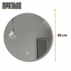 thumbnail image 2 of Espejo con Luz Led Touch 3 Tonos CTT de Pared Marthing Espejo con Luz Led de Pared, Ideal Para Baño, Vestidor, Tocador, Espejo de Baño 60cm Touch con Luz LED Trasera, 2 of 8