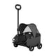 thumbnail image 4 of Carroller de mascotas 4 ruedas Corredor de perros Ligero, transportista de viajes de mascotas, carrito de mascotas desmontable para pequeños gatos de negro, 4 of 9