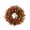 B, variant on Eolstice Artificial Orange Fall Wreath, Small Wildflowers Front Door Wall Hanging, Indoor Outdoor Autumn Thanksgiving Harvest Decor