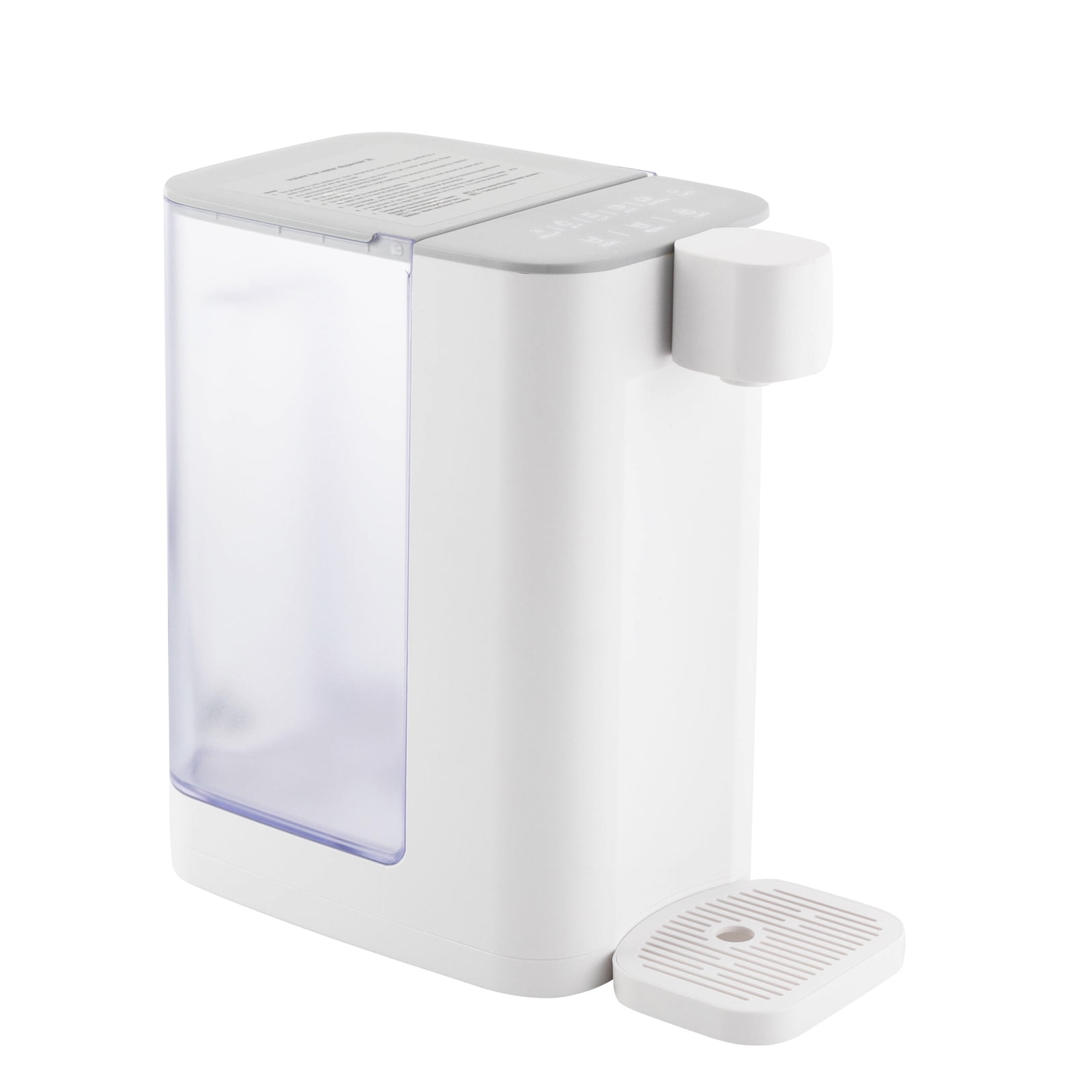 24.8*14.2*26cm 1600W White Electric Kettles 3L/102oz Instant Hot Water Dispenser for Quick Heating & Outputting