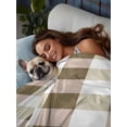 thumbnail image 3 of Brown Plaid Flat Sheets Only California King Size, Soft Breathable Bed Top Sheets for Mattress, Spring Summer Farmhouse Buffalo Checkered Bedding Flat Sheets for Home Hotel Bedroom Bed Protection, 3 of 9