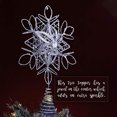 thumbnail image 3 of Adorno de árbol de Navidad Ornativity Copo de nieve en forma de flor, 3 of 6