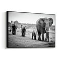thumbnail image 2 of wall26 Framed Canvas Wall Art for Living Room, Bedroom Family of Elephants I Canvas Prints for Home Decoration Ready to Hang - 16x24 inches, 2 of 4