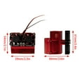 thumbnail image 4 of 40-43mm Dual Speed Motor for 1/8 red, 4 of 8