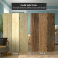 thumbnail image 2 of Oriental Furniture 6 ft. Tall Wood Grain Canvas Room Divider - 3 Panel, 2 of 7