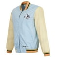 thumbnail image 2 of Men's-JH Design  Light Blue San Antonio Spurs 2024/25 City Edition Full-Zip Nylon Bomber Jacket, 2 of 7
