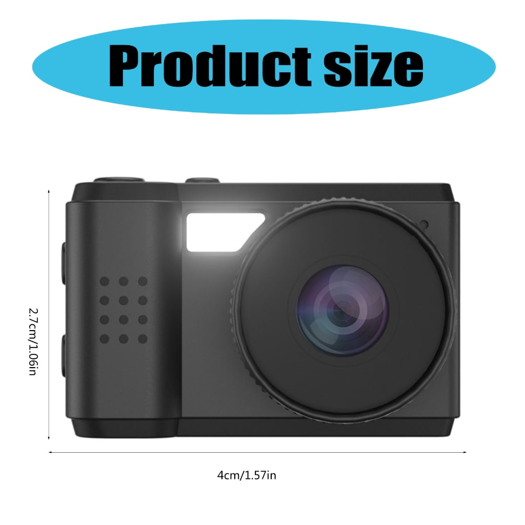 NEXAVKPR Mini Camera with Screen 1080P Sport Portable Small Camcorder Video Recorders Support Card USB Camera Indoor