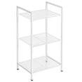 thumbnail image 1 of Shelf SONGMICS - Estante metálico ajustable de 3 niveles, color blanco, 30 x 38 x 72 cm, 1 of 8